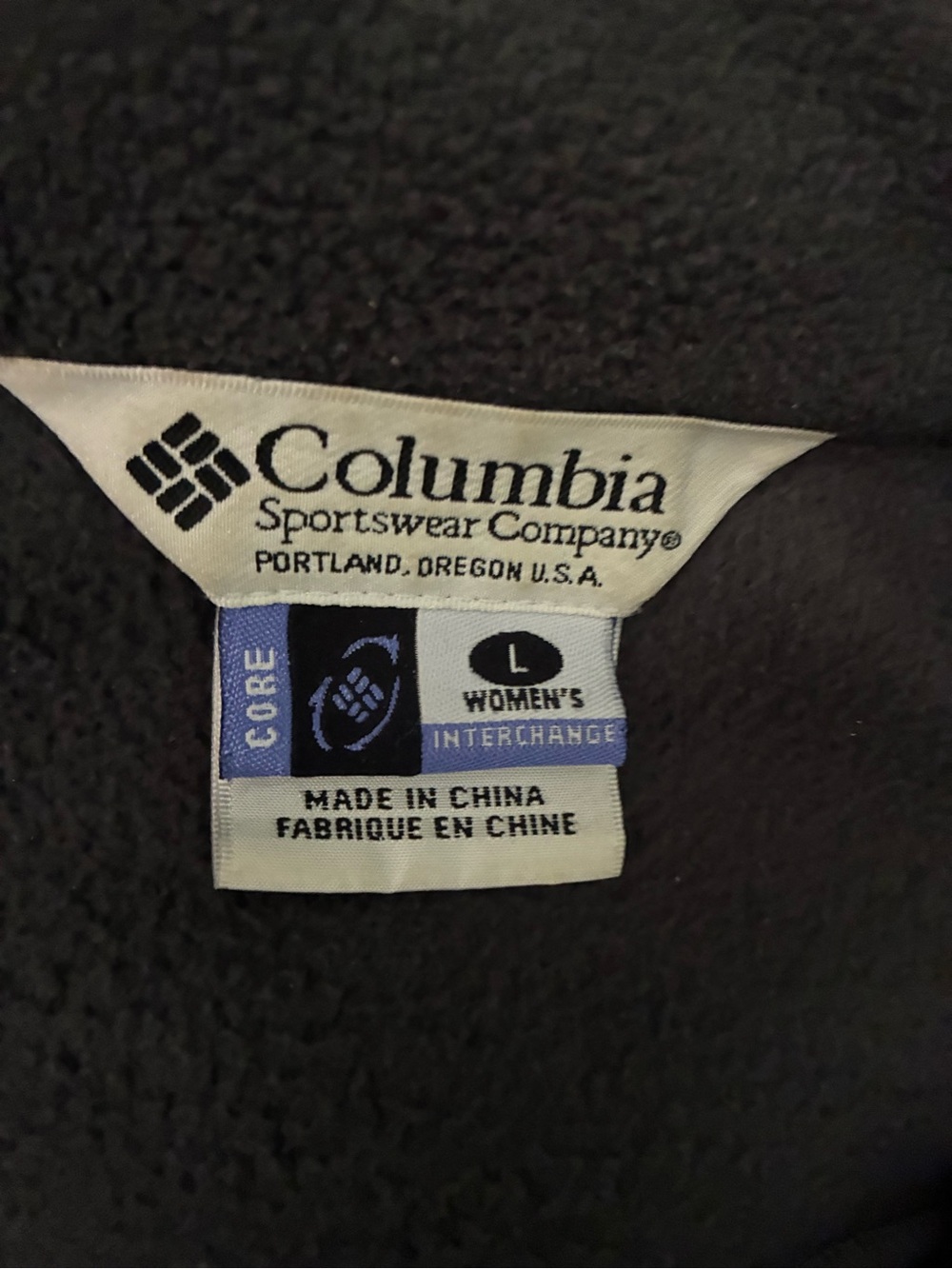 Columbia 3 in 1 jacket, shell+fleece liner=full coverage jacket - Picture 8 of 9
